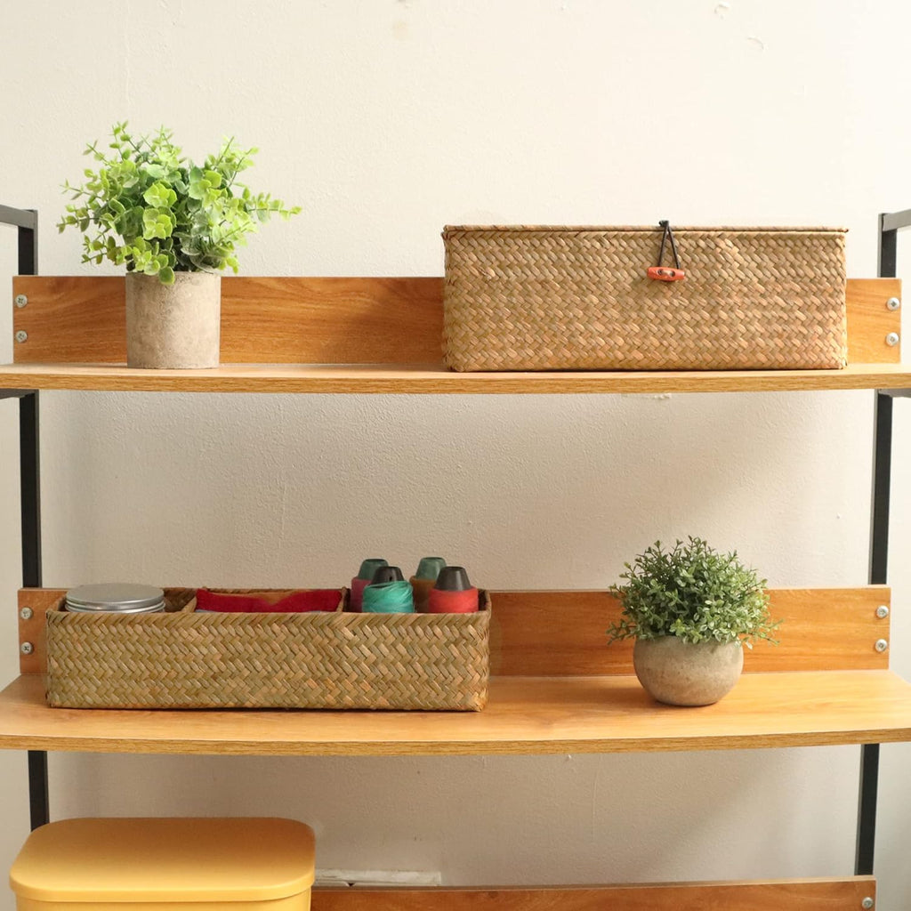 Grand panier de rangement rotin - Meubles en rotin 