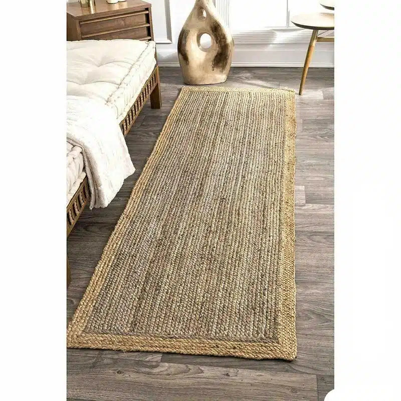 Tapis rectangulaire en rotin - Meubles en rotin 