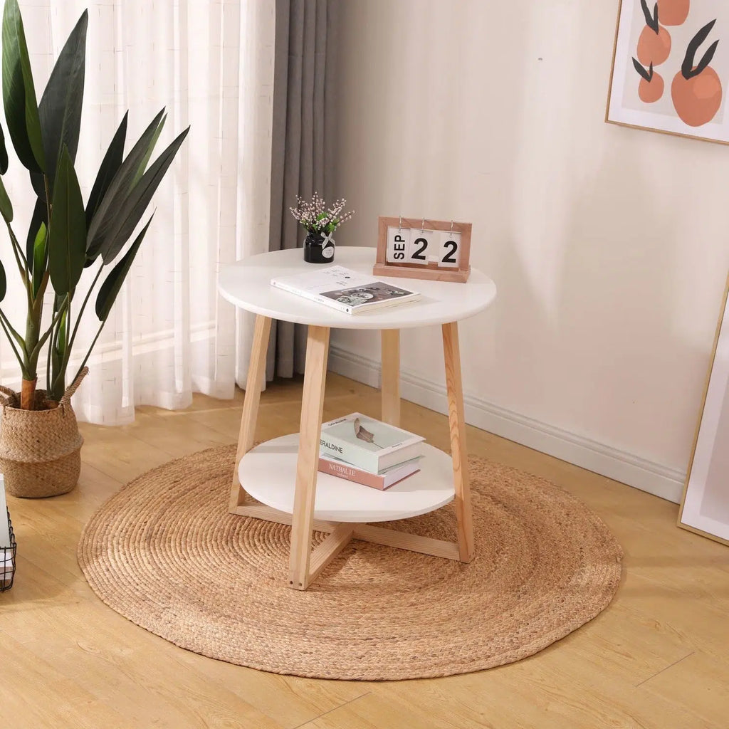 Tapis rond rotin clair - Meubles en rotin 