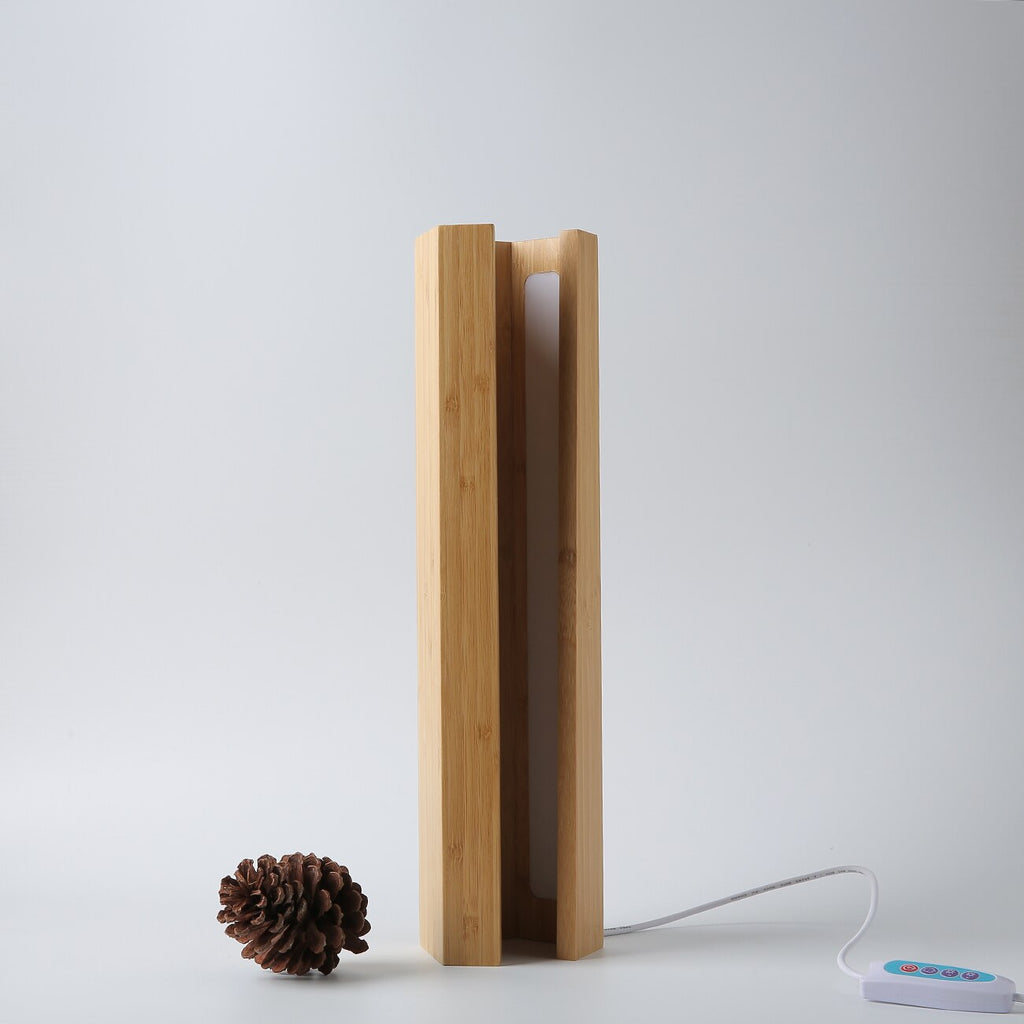 Lampe de Chevet Bois Naturel - Meubles en rotin 