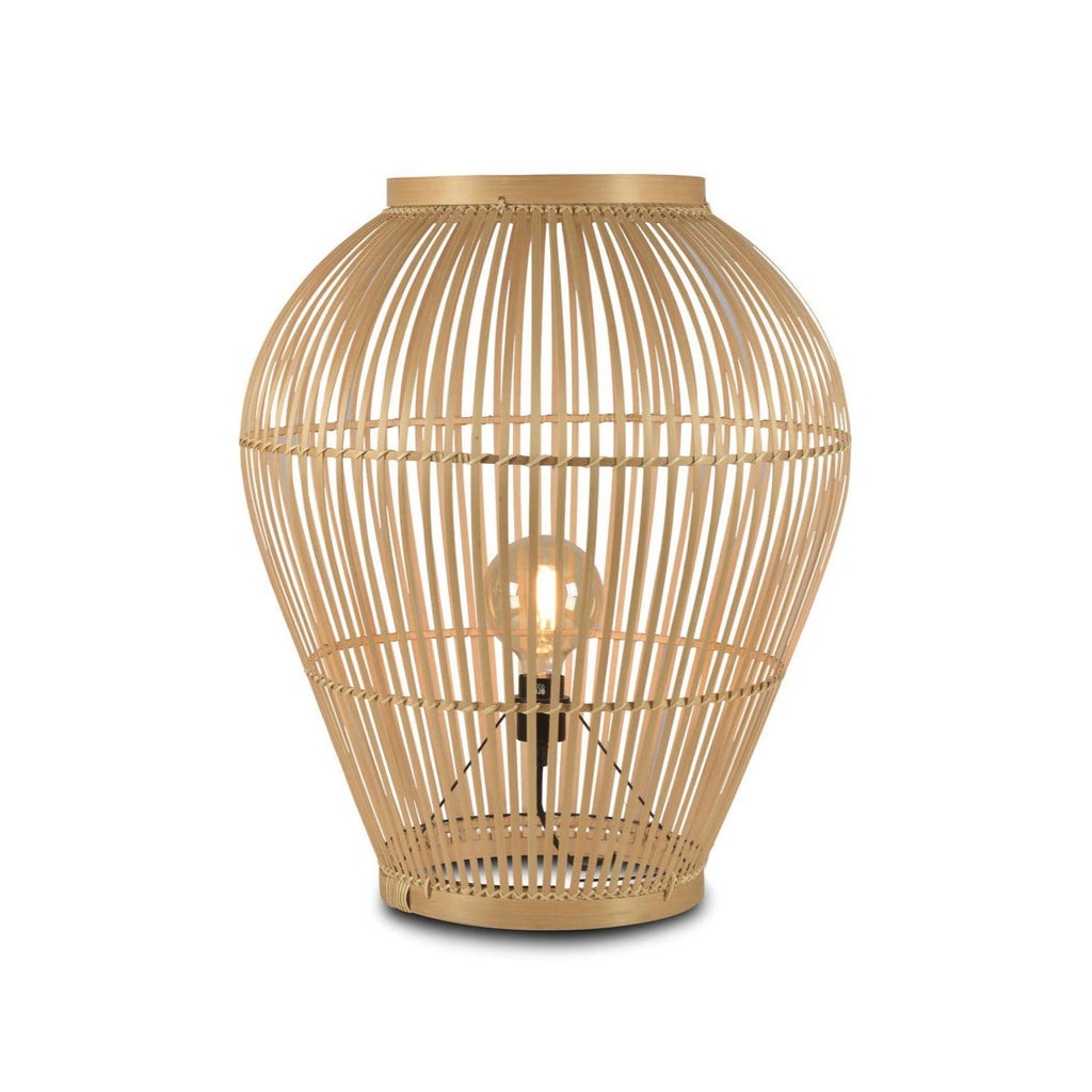 Lampadaire Rotin Bambou - Meubles en rotin 