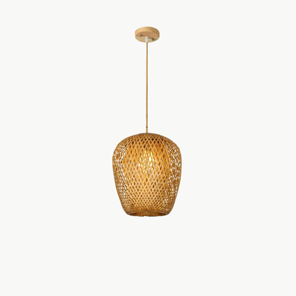 Suspension Osier Tressé - Meubles en rotin 
