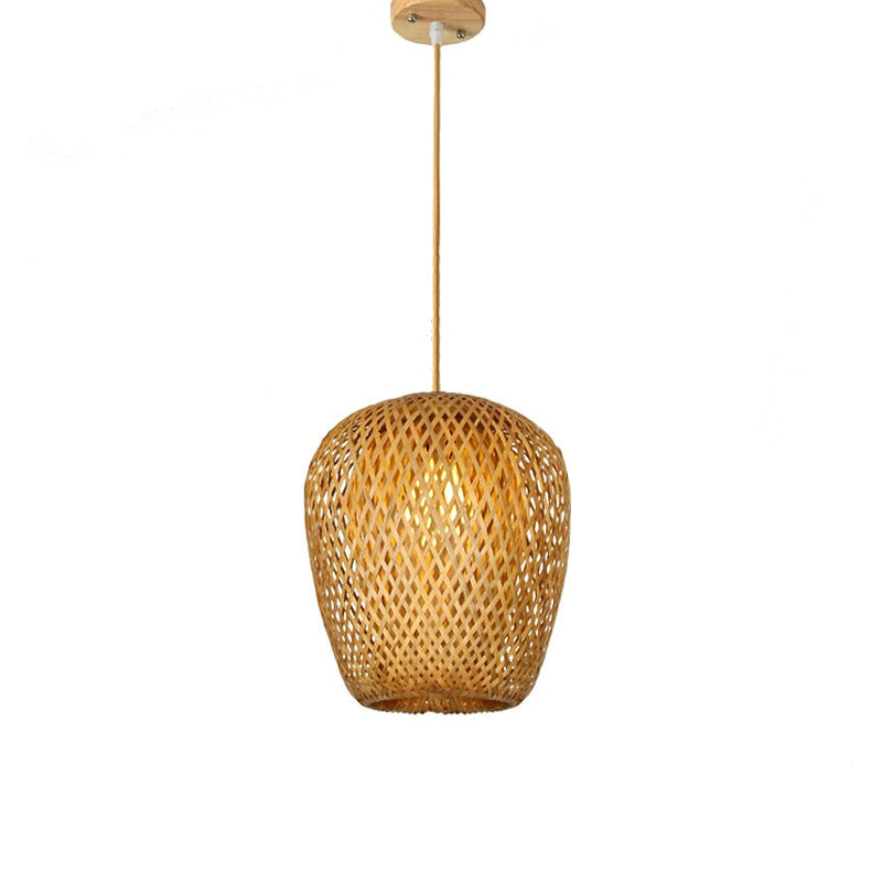 Suspension Osier Tressé - Meubles en rotin 
